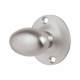 Oval Spline Turn - Satin Chrome
