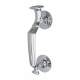 Doctor Door Knocker - Polished Chrome - 197 x 30mm