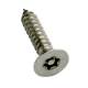 6-Lobe Pin Self Tapping Security Screws - 8 x 1 1/4" - T20 - Pack of 100