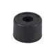 PVC Floor Door Stop - 20 x 33mm - Black - Pack of 10