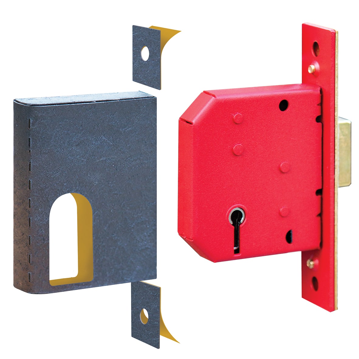 Universal Intumescent Kit for BS Deadlocks - & - 64-76mm Backset
