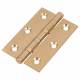 Performance Washered Butt Door Hinge - 76 x 51 x 2.5mm - Satin Brass - Pair