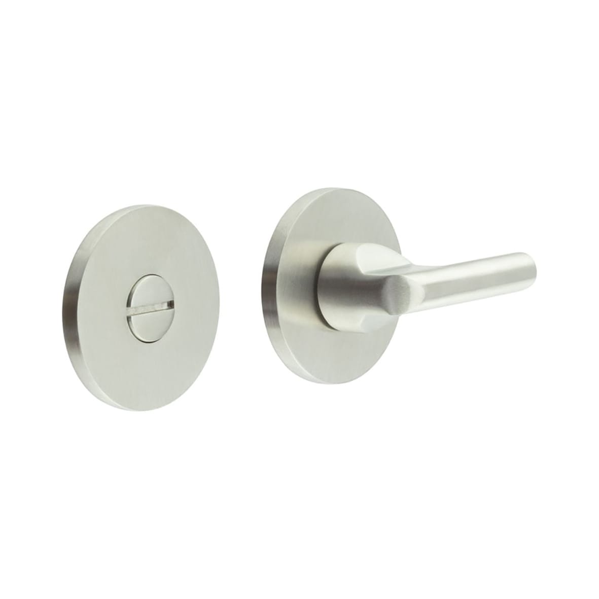 Bathroom Turn & Release - 54mm Diameter - 316 Satin Stainless Steel