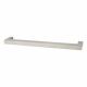 14mm Square D-Bar Cabinet Pull Handle - 224mm Centres - Satin Stainless Steel