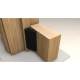 Finger Wizard Half Set - 1950mm Length - Hinge Side Only - Black