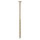 Classic Pozi Countersunk Wood Screws - 6.0 x 130mm - Yellow Zinc - Pack of 100