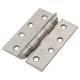 Ball Bearing Anti Ligature Grade 13 Butt Fire Door Hinge - 102x76x3mm - Sat Stainless - Pair