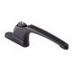 uPVC/Timber Maxim Inline Espagnolette Locking Multipoint Window Handle - Dual - Black