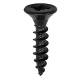 Classic Pozi Countersunk Wood Screws - 3.5 x 16mm - Black Passivated - Pack of 200