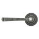 Pewter Door Handles on Round Rose - Avon Range