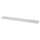 Serva Lipped Edge Cabinet Pull Handle - 320mm Centres - Brushed Aluminium