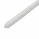 Sash Window Plain Pile Carrier - 2200mm Length - 4.5mm Pile - White