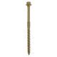 Timber Frame Screws Hex Head - 6.7 x 100mm - Green - Pack of 50