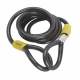 Double Loop Cable - 12 x 2100mm - Black