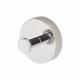 Romsey Single Robe Hook - 53 x 37mm - Polished Chrome