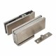Hydraulic Glass Patch Door Closer - Power Size 3 - Non Hold Open - Satin Stainless Steel