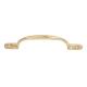 Sash Window Pull Handle - 150mm Length - Polished Brass