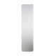 Stainless Steel Self-Adhesive Plain Finger Plate - 300 x 75 x 1.5mm - Satin