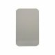 Jumbo Adhesive Fixing Escutcheon - 100 x 60mm - Blank - Satin Stainless Steel