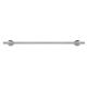 Epsom Flexi-Fix Round Towel Rail - 670 x 77.5 x 54mm - Polished Chrome