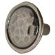 Mottled Round Cabinet Knob - 35mm Diameter - Antique Pewter