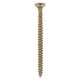Classic Pozi Countersunk Wood Screws - 4.0 x 55mm - Yellow Zinc - Pack of 200