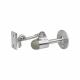 Horizontal Door Stop & Holder - 91 x 51mm - Satin Chrome