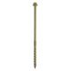 Timber Frame Screws Hex Head - 6.7 x 200mm - Green - Pack of 50