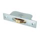 Square Axle Sash Window Pulley - 44mm Brass Wheel - Galvanised
