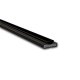 Fire & Smoke Intumescent Strip - - 10 x 4 x 2100mm with Brush - Black - Pack of 10