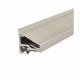 Cyclone Seal - 1000mm Length - WDS Weatherboard - Inward Opening Doors - Silver