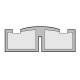Intumescent Pack - FD30/60 - 20.5 x 7mm - Double Door Wiper Only - Pack of 2
