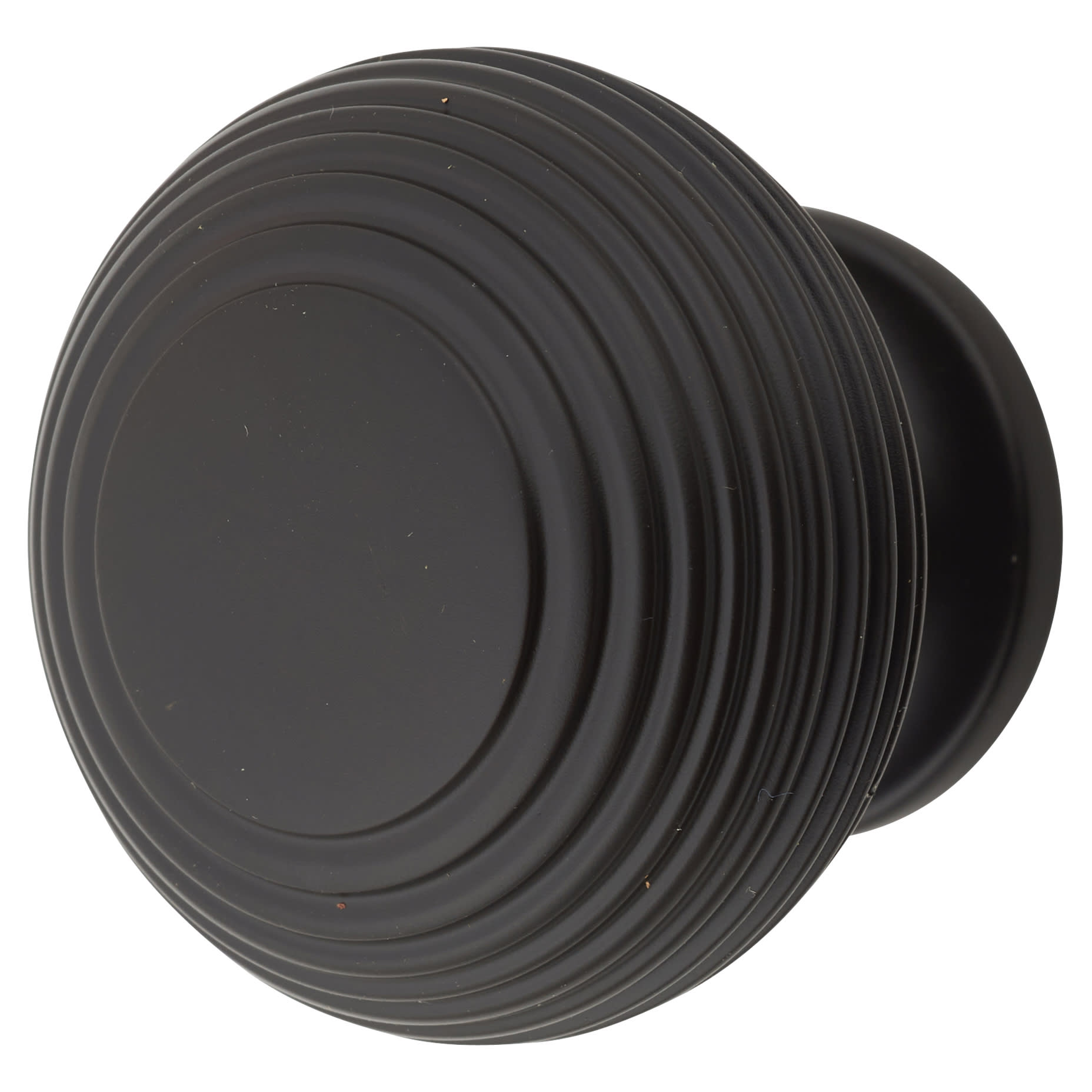 Beehive Round Cabinet Knob - 40mm Diameter - Aged Bronze