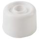PVC Floor Door Stop - 20 x 33mm - White - Pack of 10