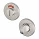 Bathroom Turn & Release with Indicator - 51 x 51mm - Satin Stainless Steel