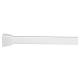 Shower Rail - Straight - Professional Profile - 800-1830mm Length - White