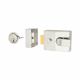 89 Double Locking Nightlatch - 60mm Backset - Polished Chrome Case/Cylinder