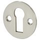 Escutcheon - 33mm Diameter - Keyhole - Satin Stainless Steel