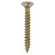 Classic Pozi Countersunk Wood Screws - 6.0 x 50mm - Yellow Zinc - Pack of 200