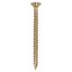 Classic Pozi Countersunk Wood Screws - 3.5 x 45mm - Yellow Zinc - Pack of 200