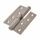 Rising Butt Door Hinge - 102 x 76 x 3mm - Right Hand - Satin Stainless Steel - Pair