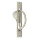 Sliding Door Edge Pull Handle - 130mm - Satin Nickel