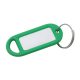 Key Ring Tag - 48 x 21mm - Green - Pack of 10