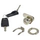 Cam Lock - 19 x 26mm - Keyed Alike - Differ 1 - Nickel Plated