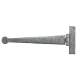 Door Tee Hinge - 305 x 114mm - Pewter - Pair