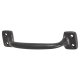 10mm D-Bar Cabinet Pull Handle - 115mm Centres - Smooth Black