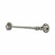 Heavy Duty Cabin Hook & Eye - 150mm Length - Satin Nickel