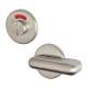 Disabled Bathroom Turn & Release - Suit 8mm Spindle - 53mm Diameter - Satin Stainless Steel