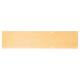 Solid Brass Kick Plate - 800 x 200 x 1.2mm - 8 Screw Holes - Polished