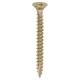 Classic Pozi Countersunk Wood Screws - 5.0 x 50mm - Yellow Zinc - Pack of 200